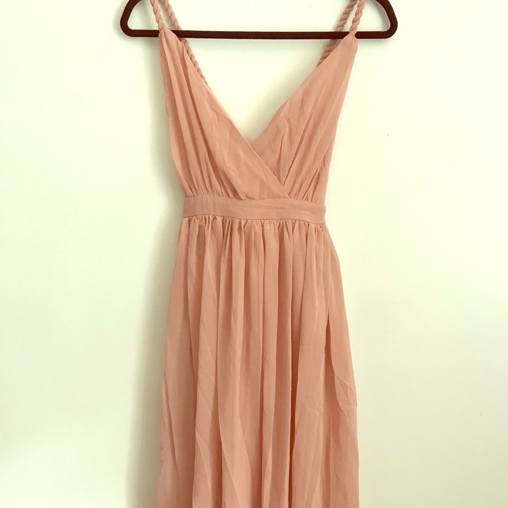 Shein Dusty Pink Bridemaids Dress